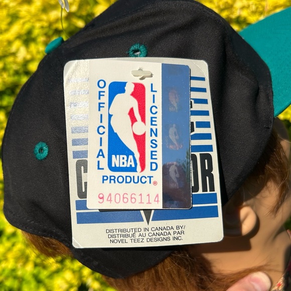 💥SOLD💥 Vintage 1994 Vancouver Grizzlies snapback hat baseball cap NBA Competitor - Picture 7 of 16